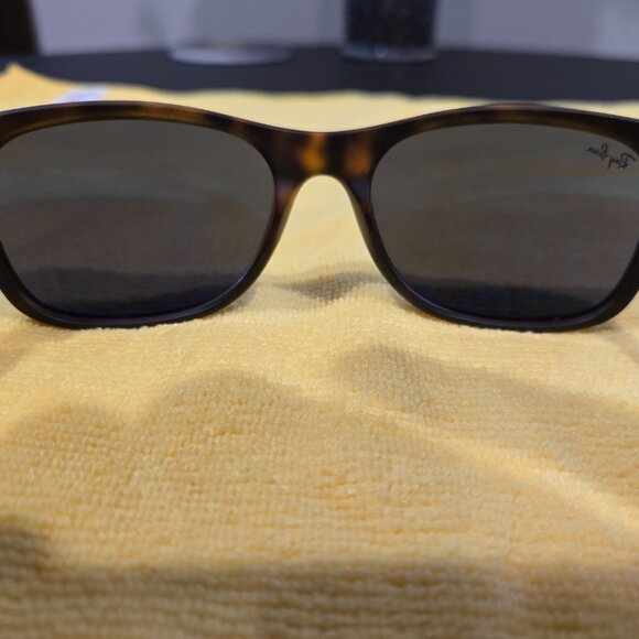 Ray Ban New Wayfarer Sunglasses - RB 2132 6180/R5 - Orange/Blue/Tortoise Shell - Picture 8 of 13